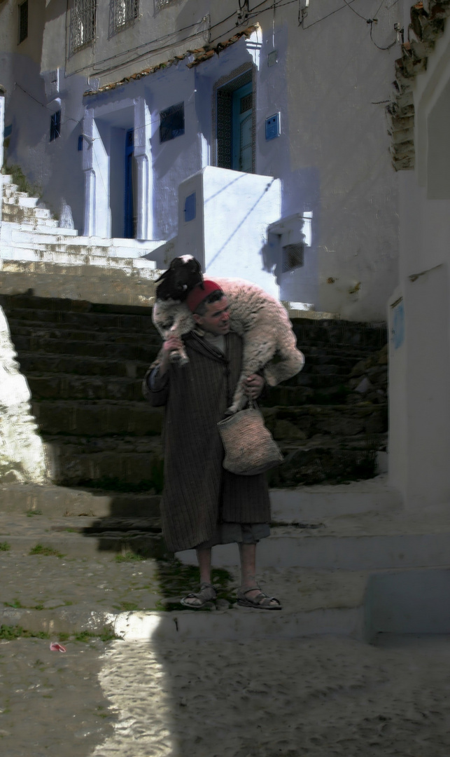 MOROCCO-CHEFCHAOUEN- ABRAHAM