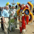 Morongo Anual Pow Wow mit meinem Vater ganz stolz