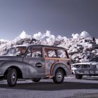 MORRIS MINOR WOODY 1000 and MUSTANG infrared