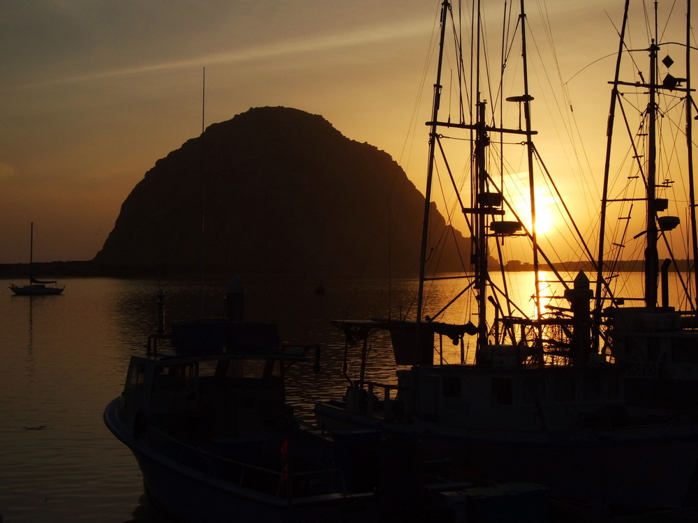 Morro Bay, CA Sunset