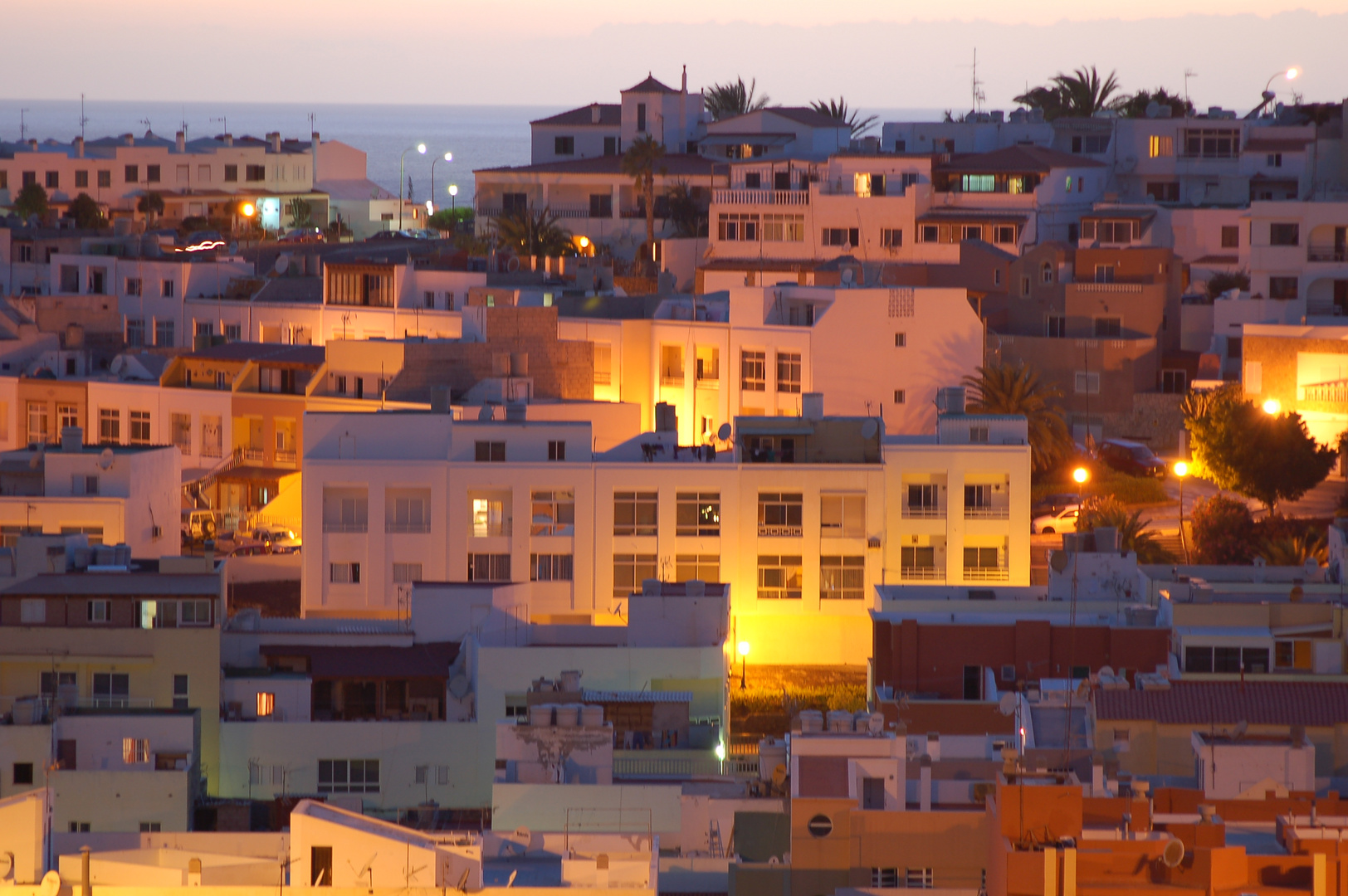 Morro Jable at night - Sep 2010