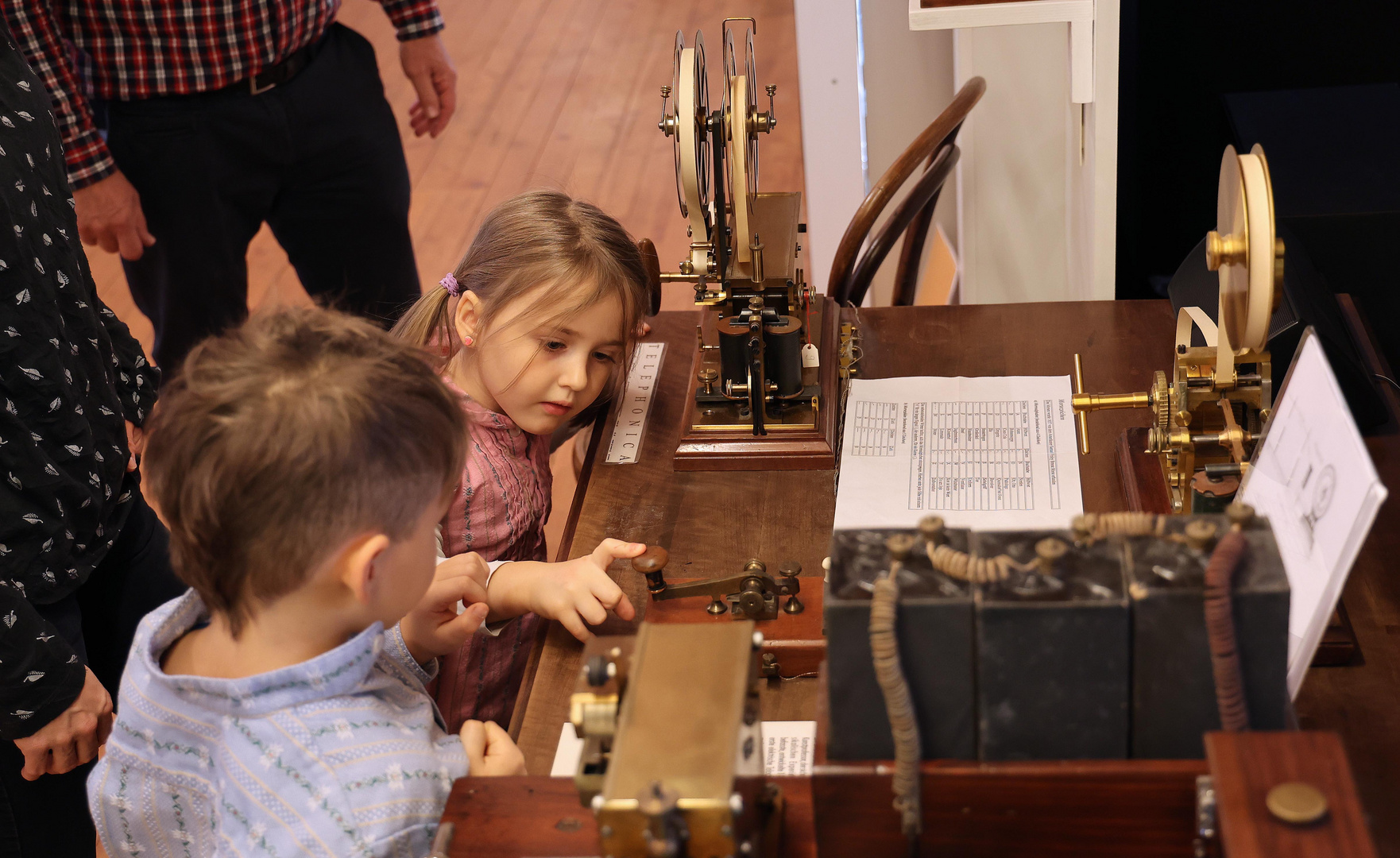 Morsen im Museum TELEPHONICA.CH