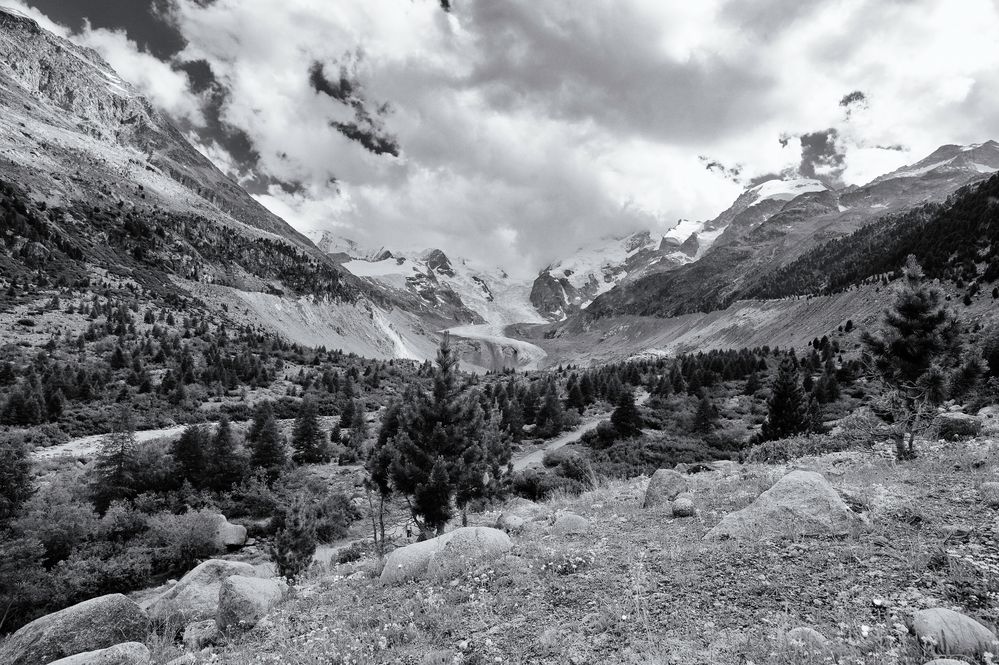 Morteratsch Glacier - Swiss Alps