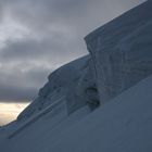 Morteratsch-Gletscher im Engadin, Schweiz