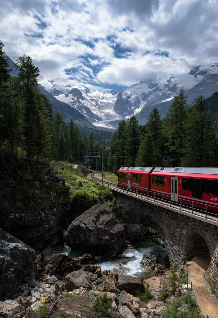 Morteratsch-Gletscher, wo bist Du?