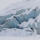 Morteratsch Gletscherzunge 2014, Graubünden Schweiz.