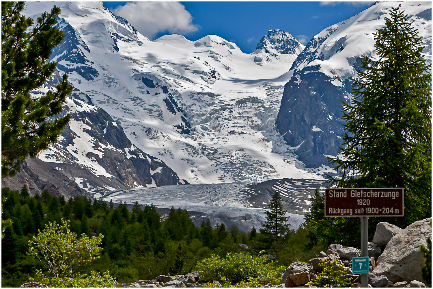 Morteratsch Gletscherzunge