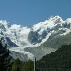 Morteratschgletscher - Hier wird die Klimaveränderung sichtbar!