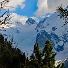 Morteratschgletscher mit Piz Bernina