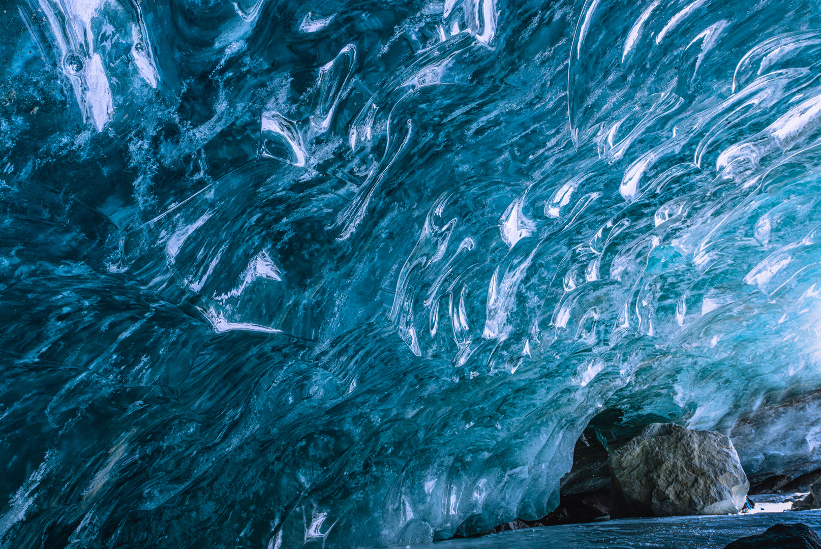 Morteratschgletscher_Eisstrukturen