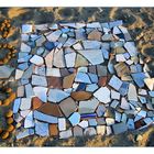 Mosaik am Strand