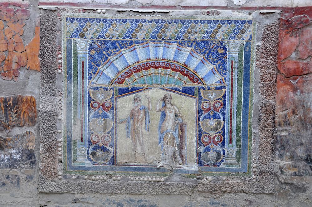 Mosaik aus Herculaneum