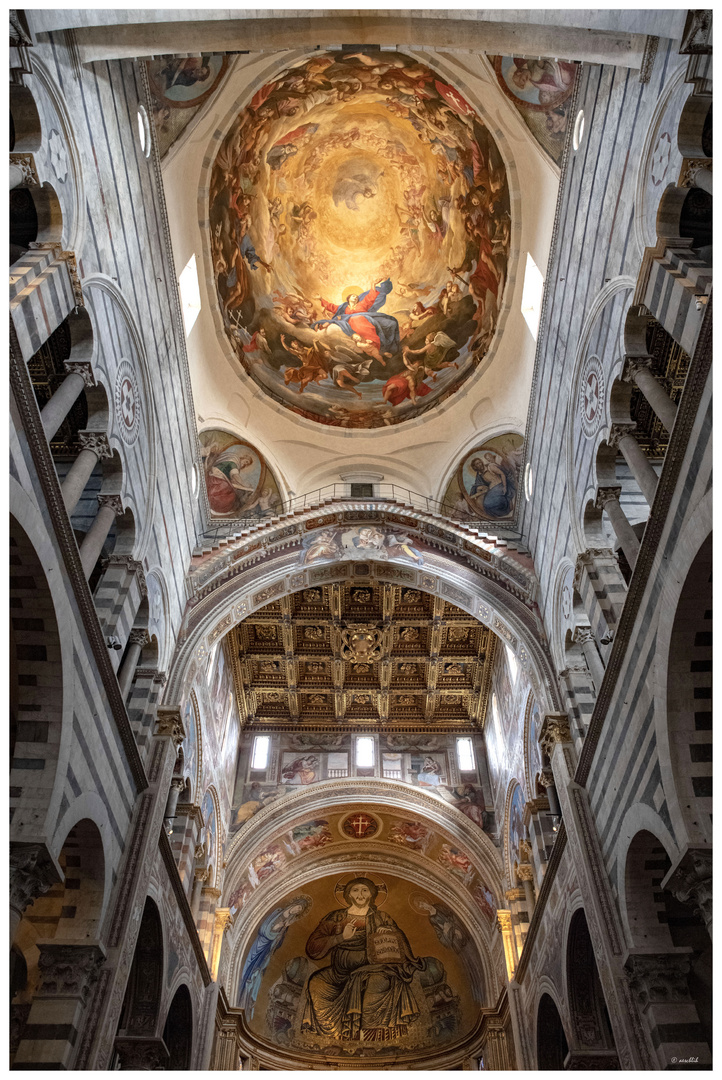 Mosaik des Christus Pantokrator...