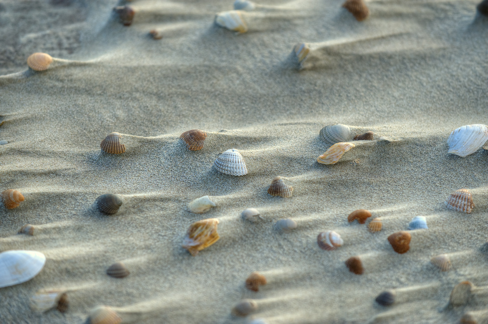 Mosaik im Sand