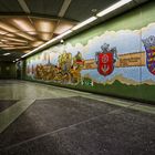 Mosaik im U-Bahnhof