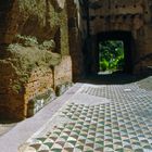 Mosaik in den Caracalla-Thermen 