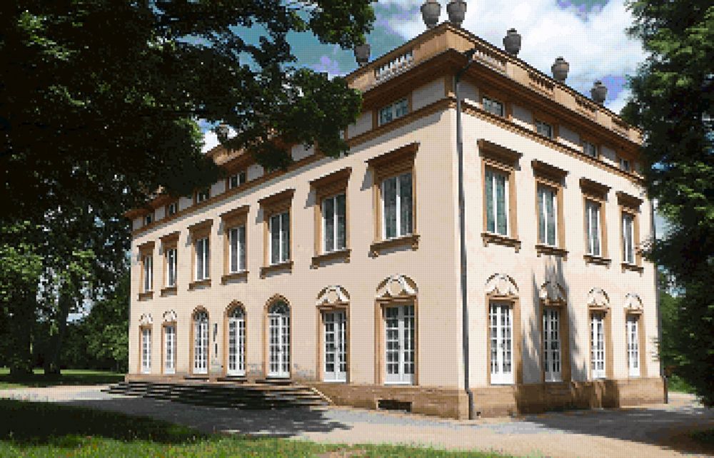 Mosaik Schloss Aschaffenburg Schönbusch