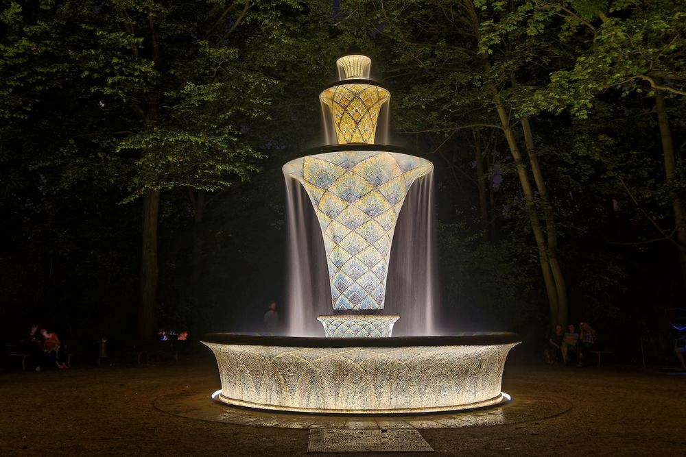 Mosaikbrunnen Großer Garten Dresden