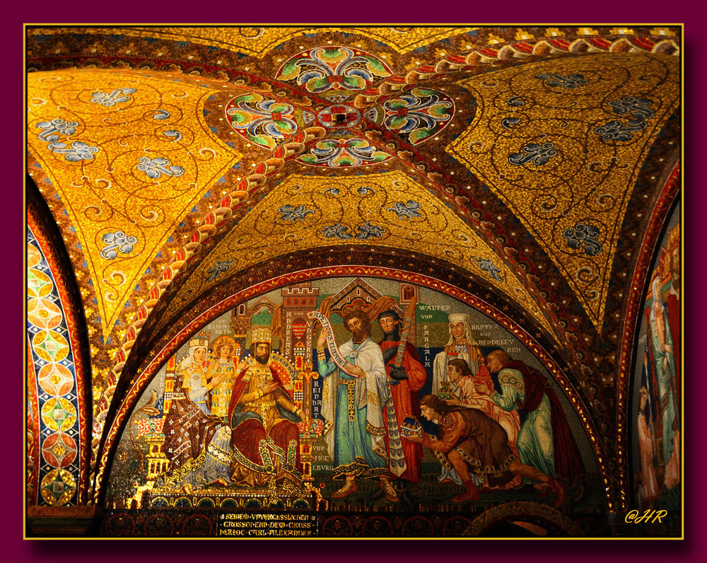 Mosaike in der Wartburg / Eisenach