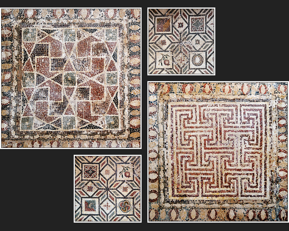 Mosaiken im Haus des Dionysos VI
