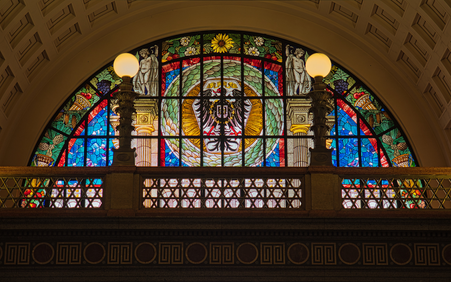 Mosaikfenster Kurhaus Wiesbaden