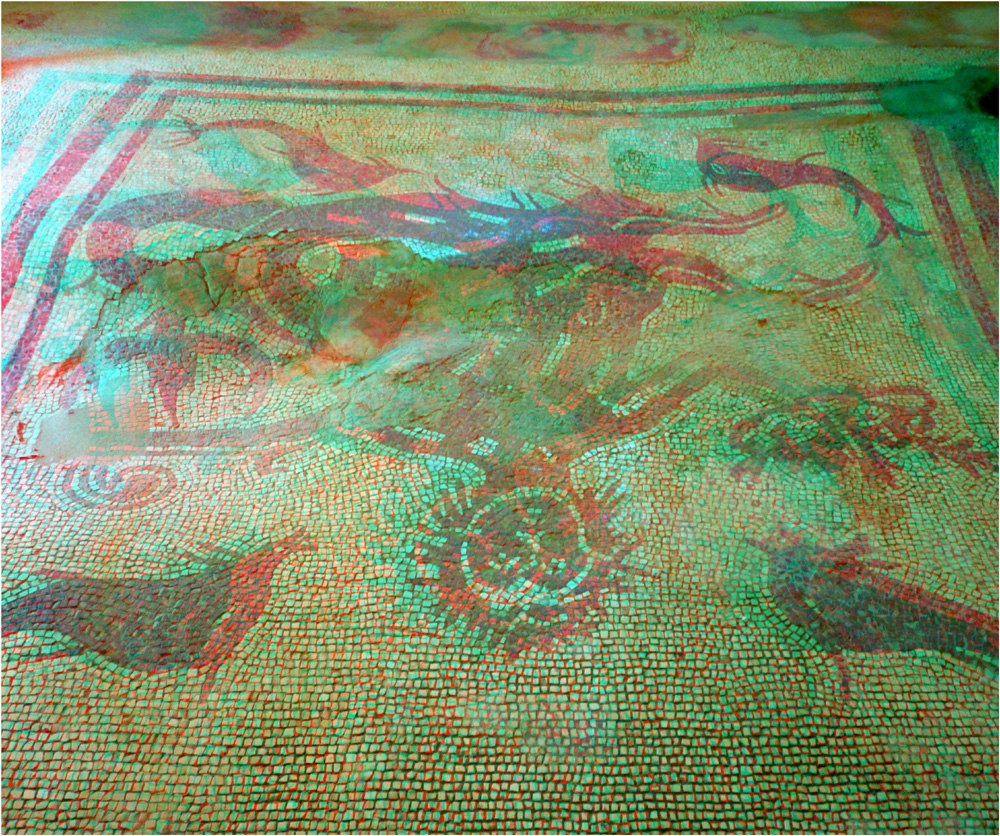 Mosaikfußboden in Ercolano