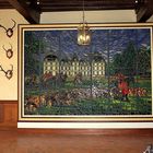 MOSAIQUE D' UNE CHASSE A COURRE CHATEAU DE COUR CHEVERNY