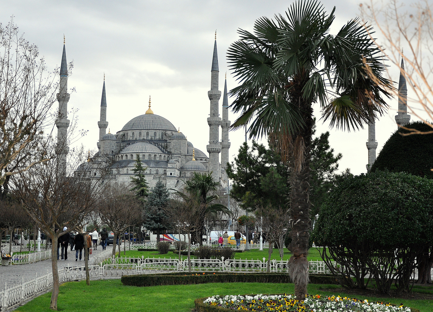 Moschea Blu al tramonto