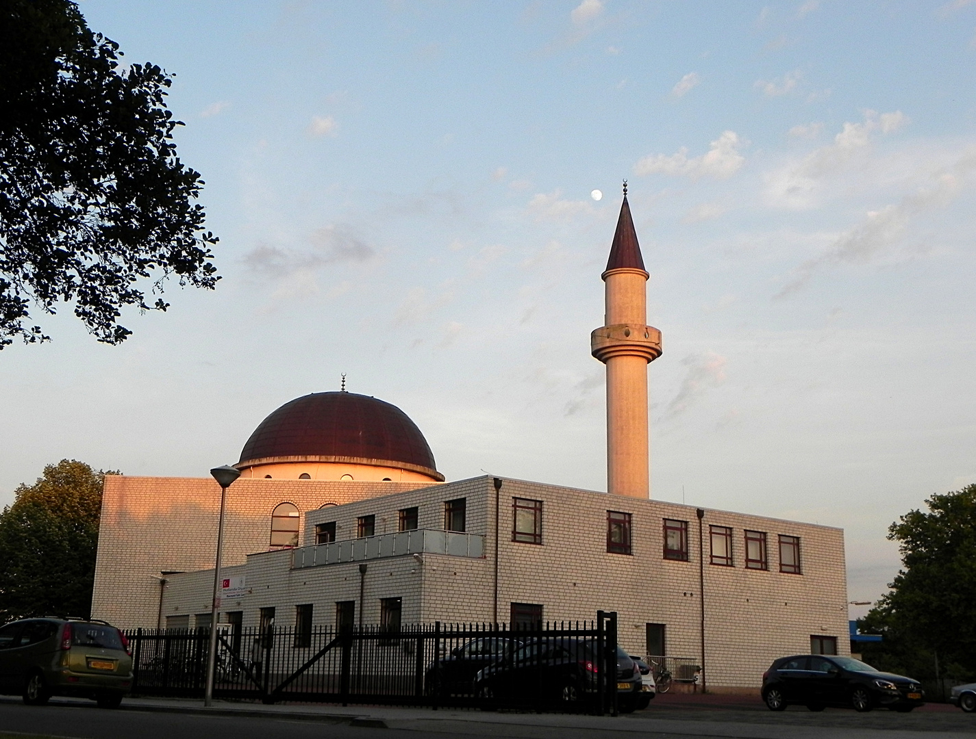 Moschee am Abend