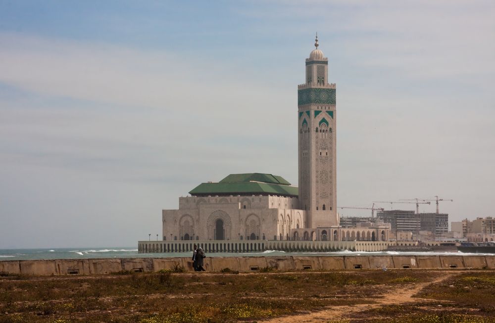 moschee hassan II (casablanca / marokko)