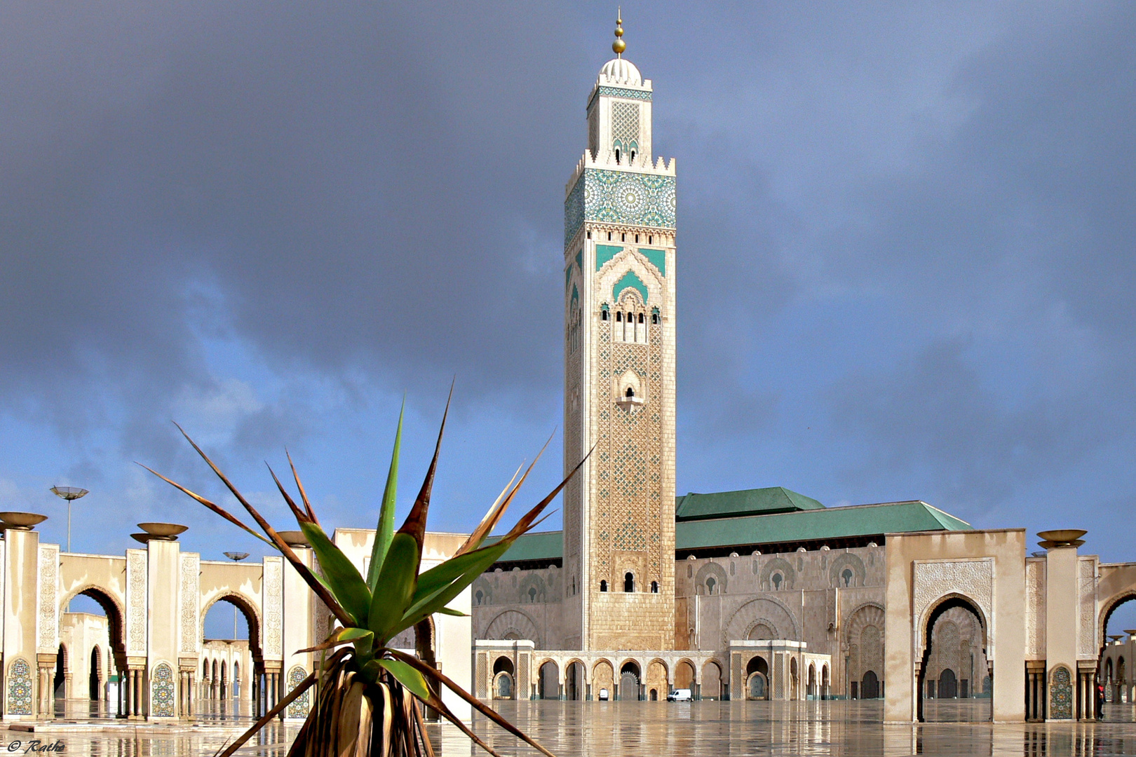 Moschee Hassan II. in Casablanca / Marokko