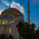 Moschee im Abendlicht