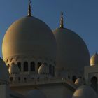 Moschee im Abendlicht