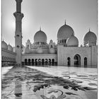 Moschee im Gegenlicht