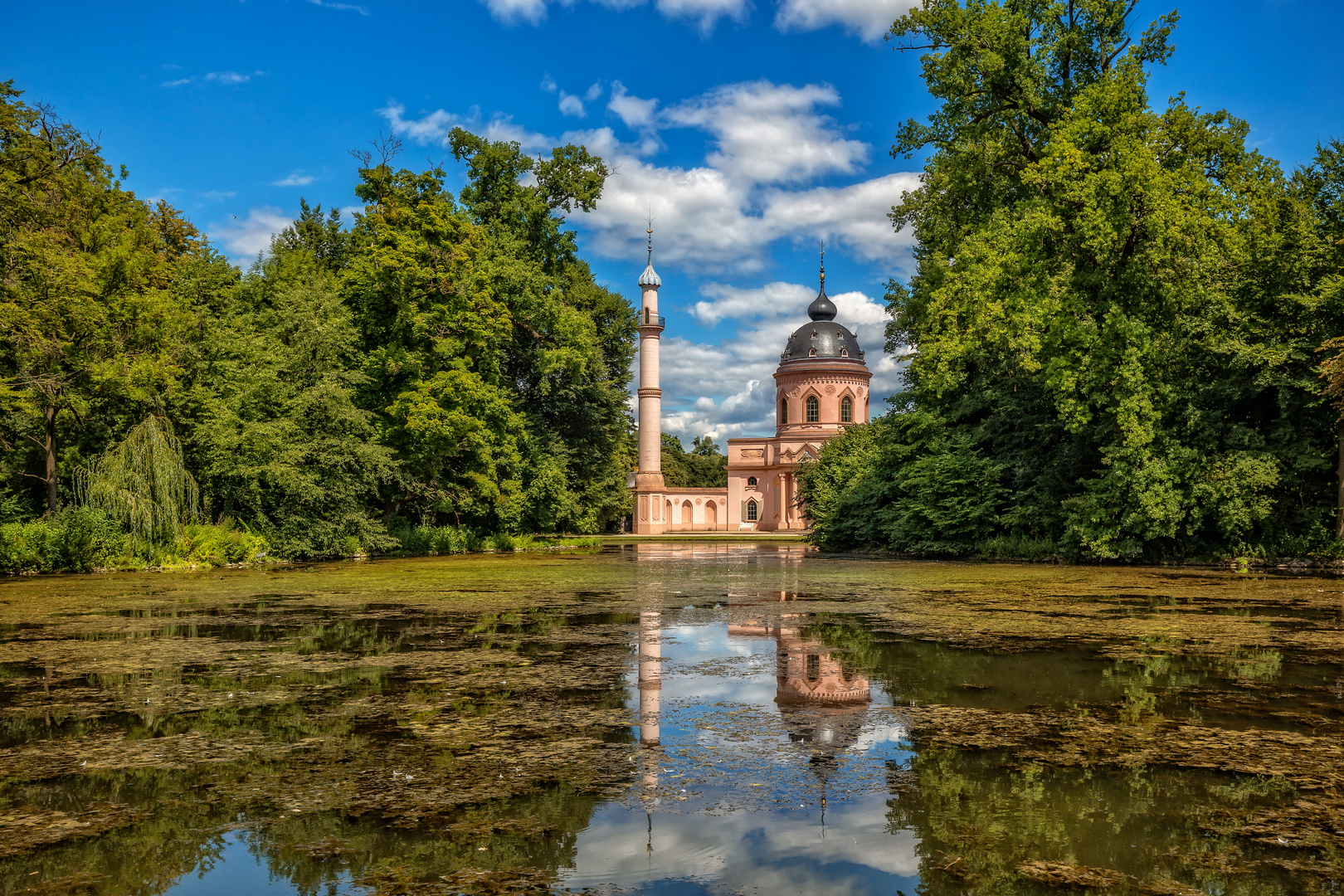 Moschee im Schwetzinger Schlossgarten....