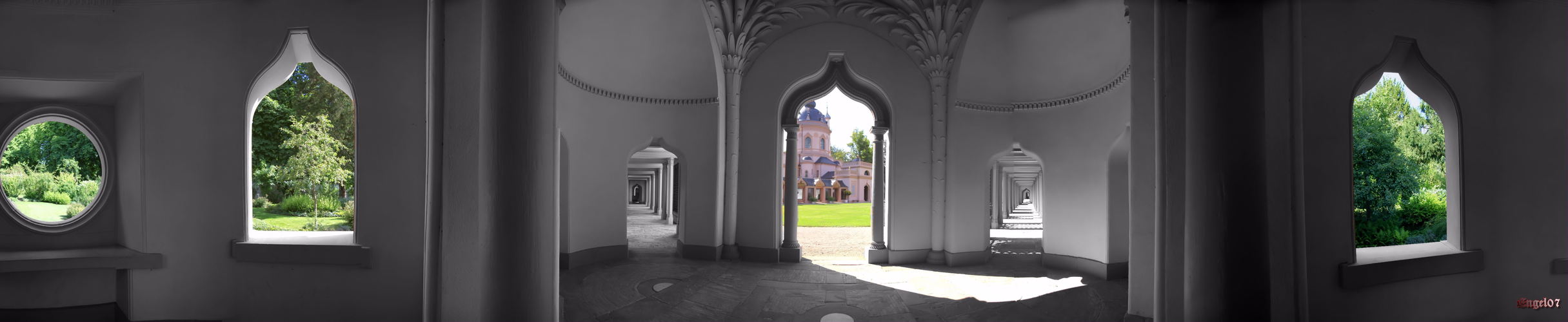 Moschee im Schwetzinger Schlossgarten eine andere Welt
