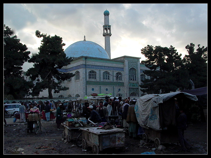 Moschee in blau