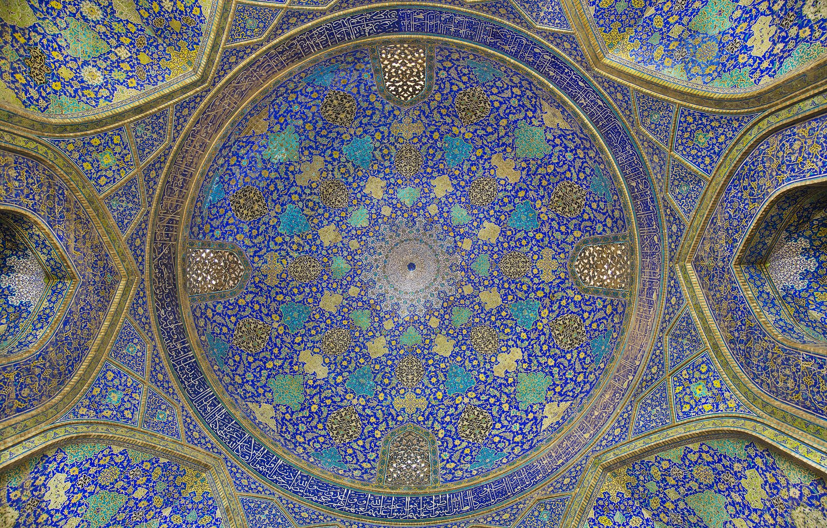 Moschee-Kuppel in Isfahan