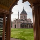 Moschee mit türkischem Garten