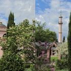 Moschee Schlossgarten Schwetzingen (3D X-Blick)