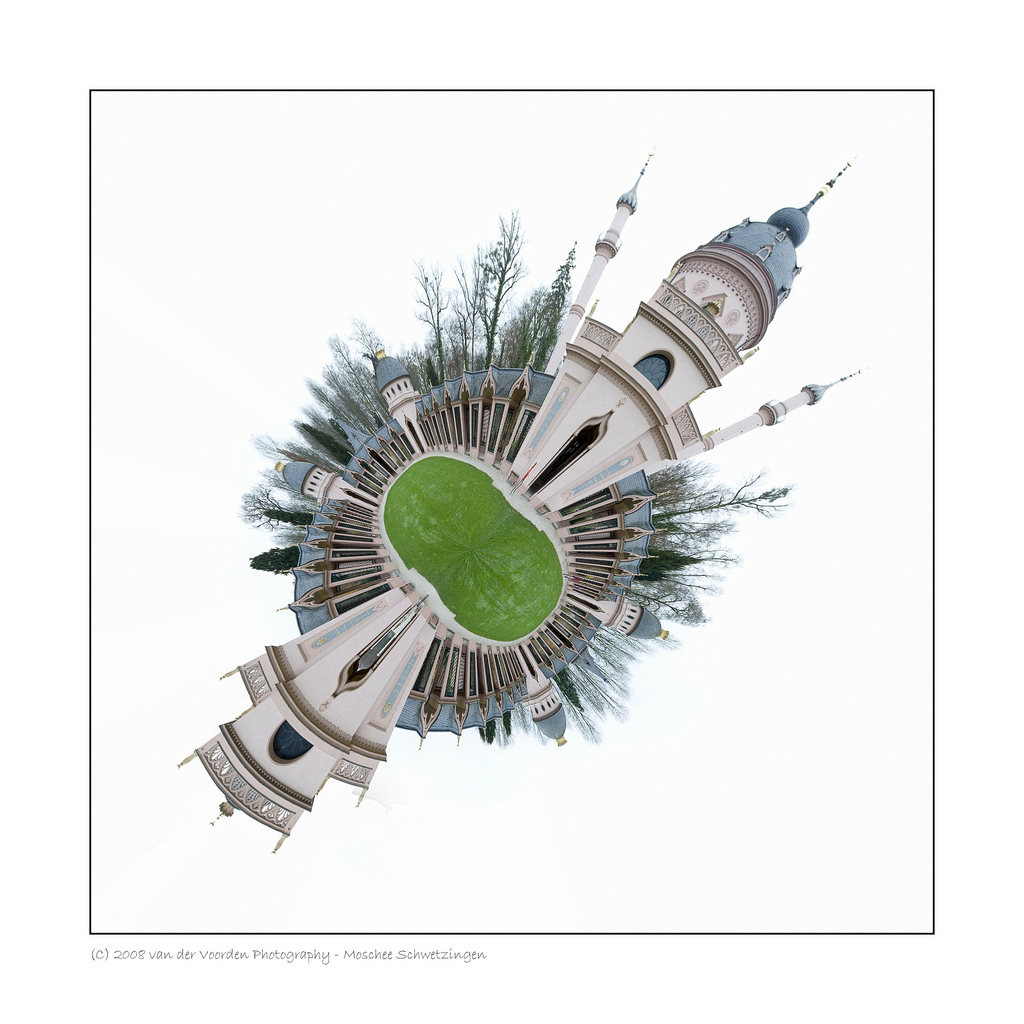 Moschee Schwetzingen (Little planet)