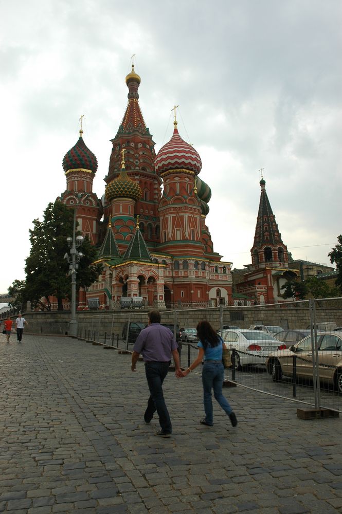 Moscow - Basilikus cathedral 2