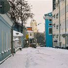 Moscow in snow