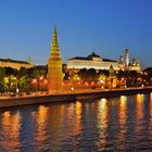 Moscow, Kremlin in the night