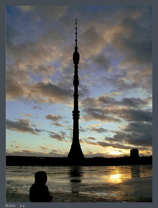 Moscow. Ostankino TV-tower