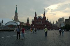 Moscow - Red Square in the rain / Roter Platz im Regen