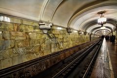 Moscow, U-Bahn-Station 2