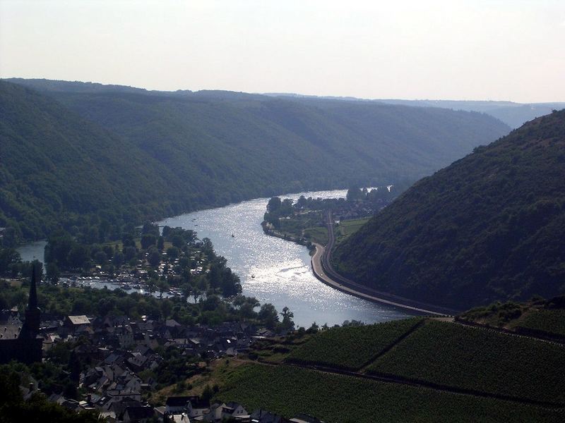 Mosel - am späten Nachmittag