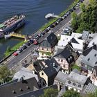 Mosel-Ausflugsschiff legt in Beilstein an