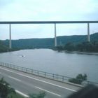 Mosel Autobahnbrücke in Winningen